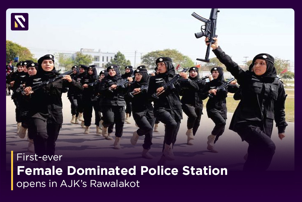 First-ever female-dominated police station opens in AJK’s Rawalakot