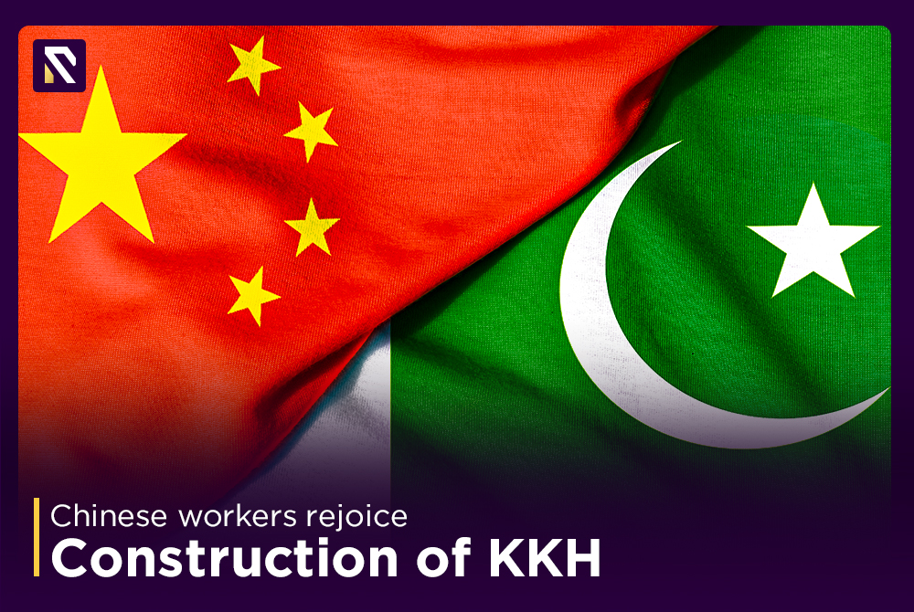 Chinese workers rejoice construction of KKH