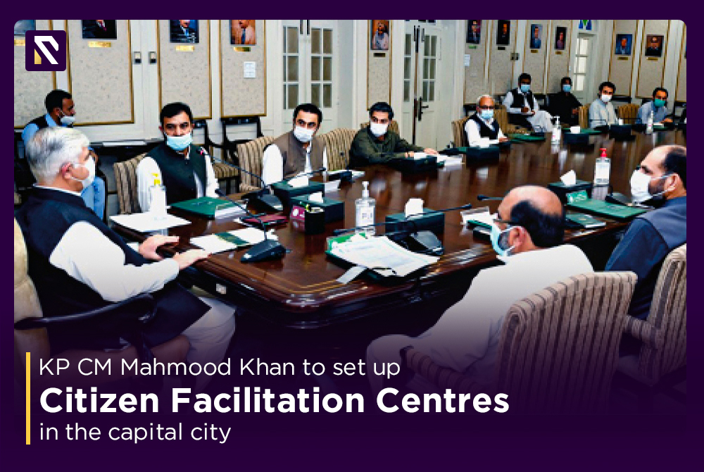 KP CM Mahmood Khan to set up Citizen Facilitation Centres in the capital city