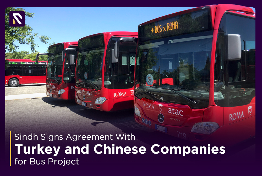 : Sindh Signs Agreement With Turkey and Chinese Companies for Bus Project