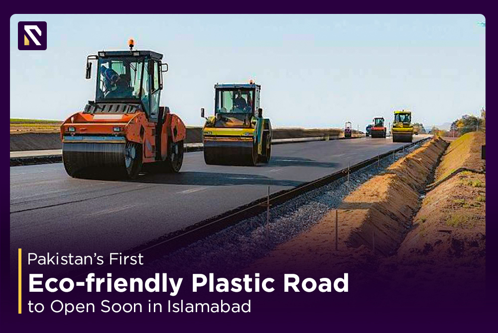 Pakistan’s First Eco-friendly Plastic Road to Open Soon in Islamabad