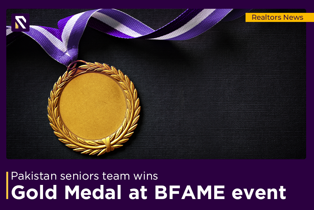 Pakistan Seniors Team Wins Gold Medal at BFAME Event