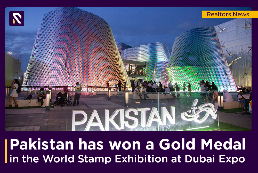 Pakistan has Won a Gold Medal in the World Stamp Exhibition at Dubai Expo