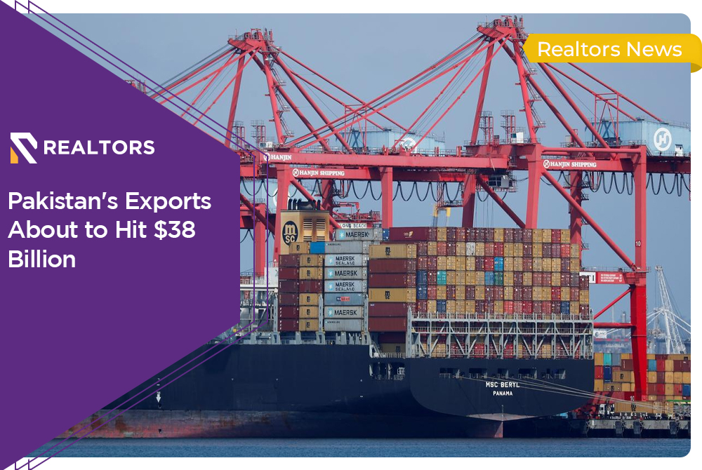 Pakistan's Exports About to Hit $38 Billion