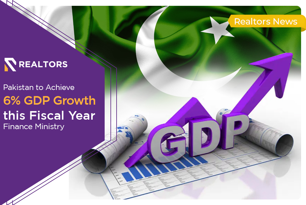 Pakistan to Achieve 6% GDP Growth this Fiscal Year