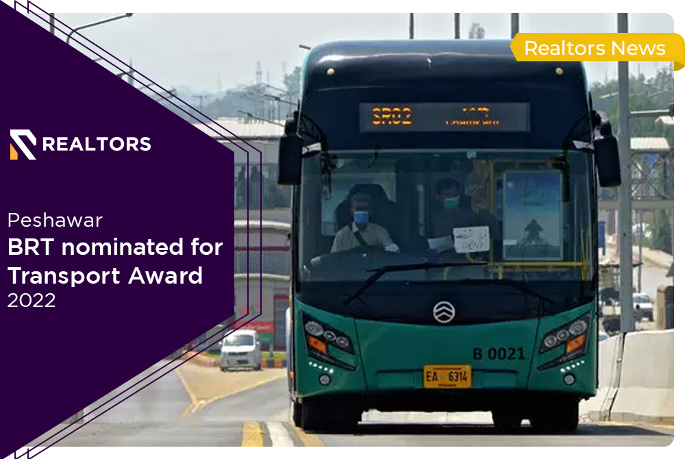 Peshawar BRT Nominated for Transport