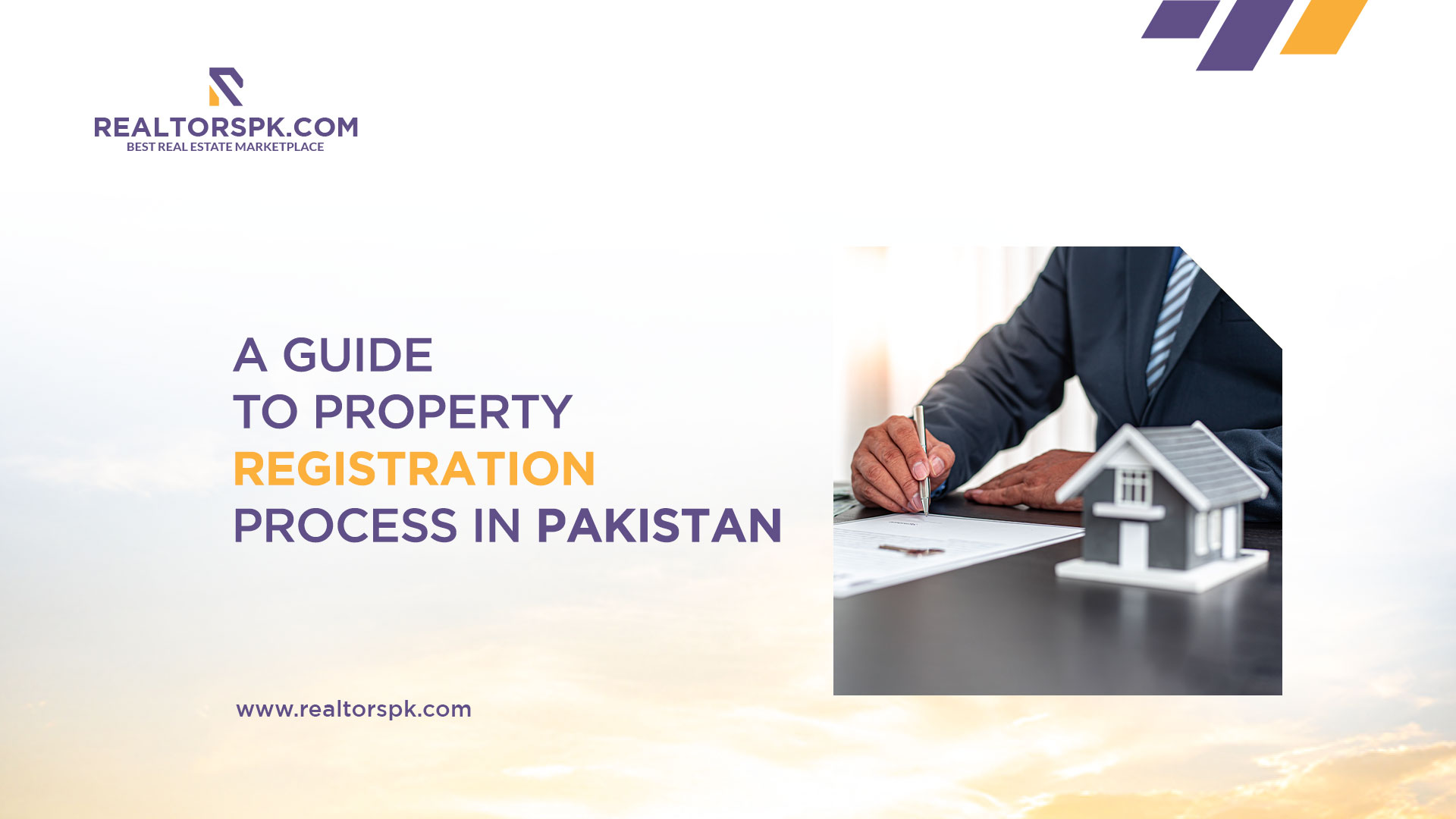 Property registration process in pakistan-Realtorspk
