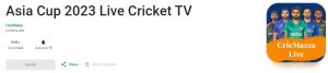 asia cup 2023- live cricket streaming app