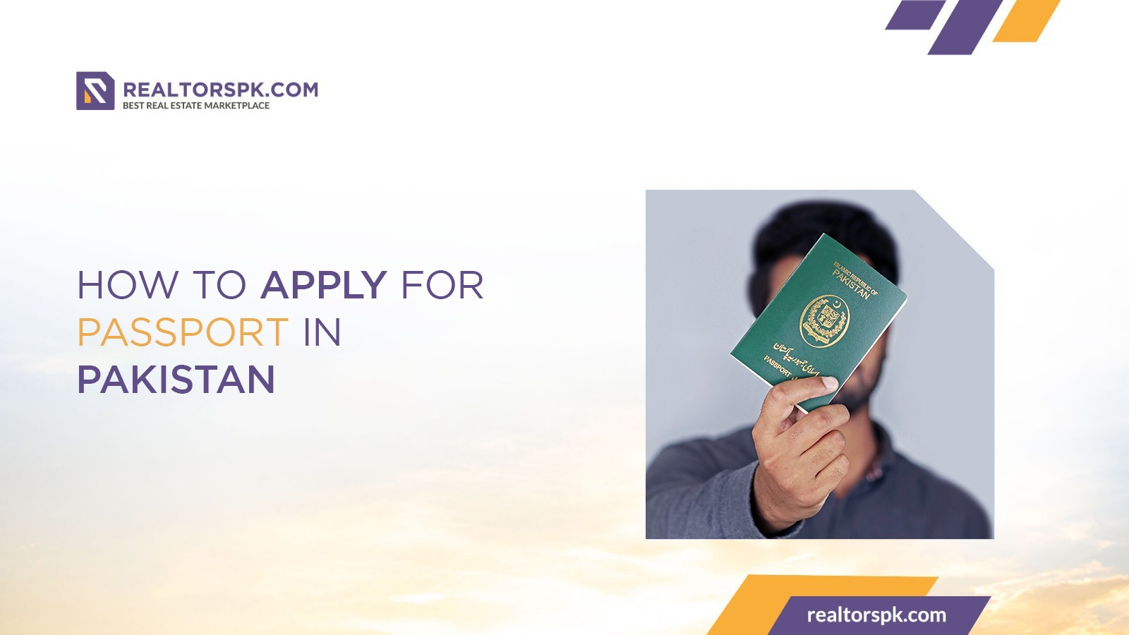 how to apply for passport in pakistan-Realtorspk