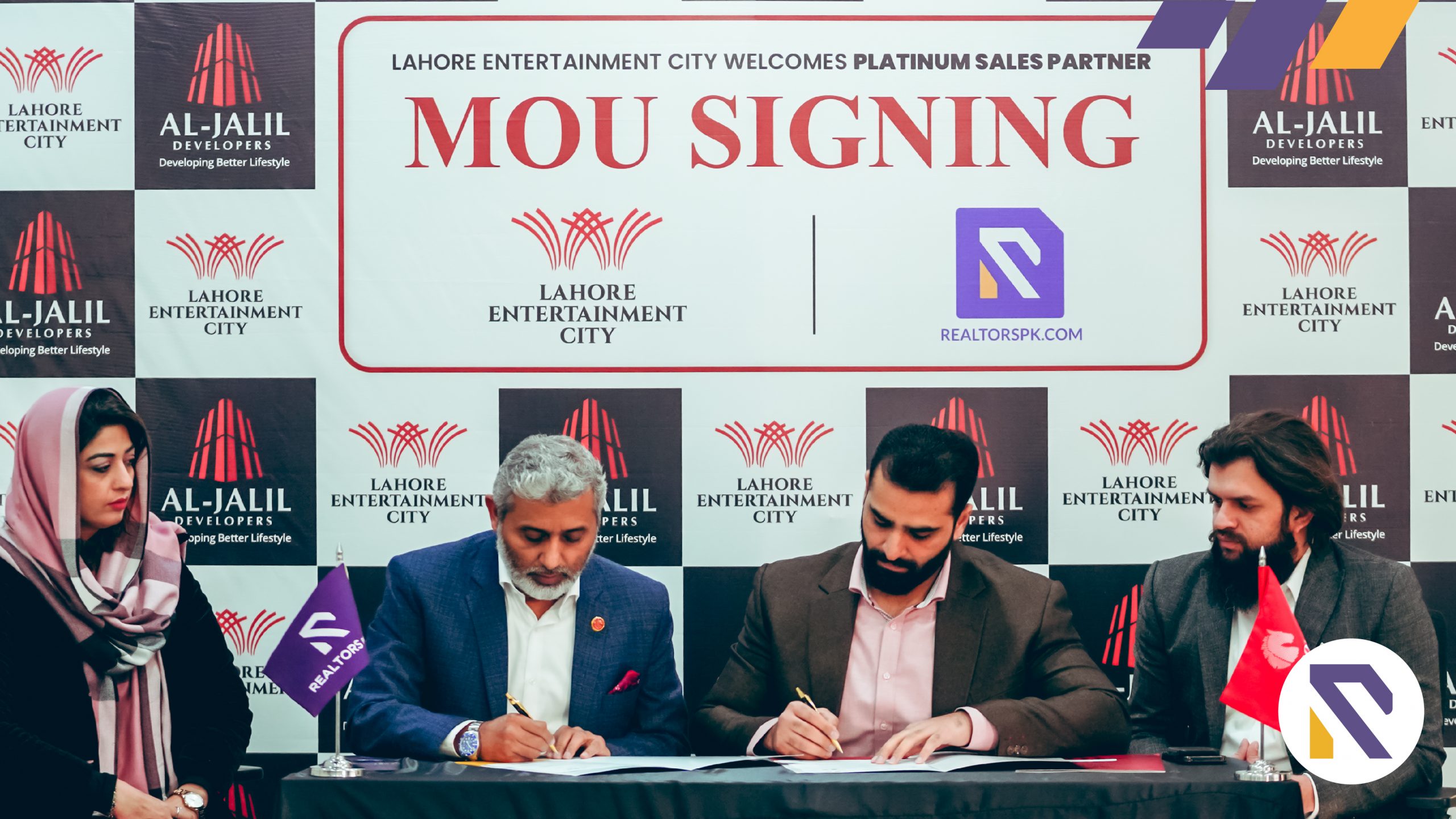 Realtorspk.com Becomes Official Sales Partner for Lahore Entertainment City's Housing Project